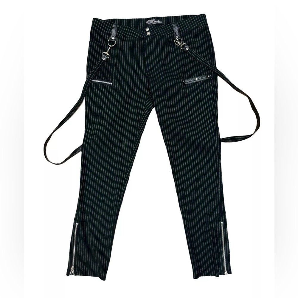 Lip Service-gangsta pranksta pins striped pants